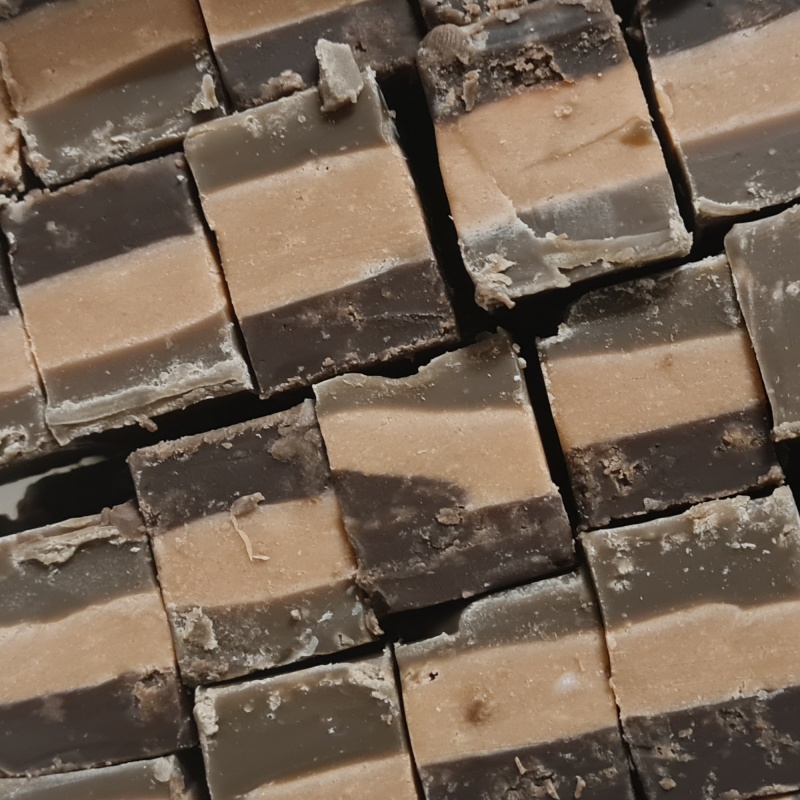 Chocolate Brownie Flavour Luxury Hand Made Nougat Fudge Factory